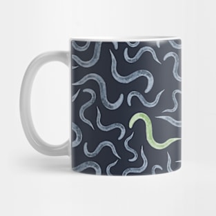 Caenorhabditis elegans Model Organism Biology Pattern Mug